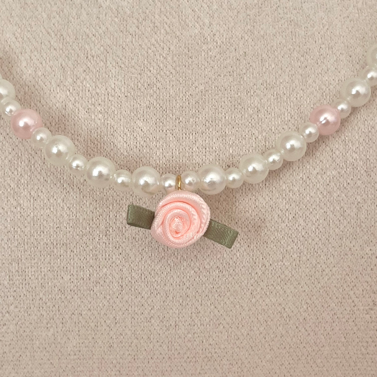 ♡ la vie en rose necklace ♡