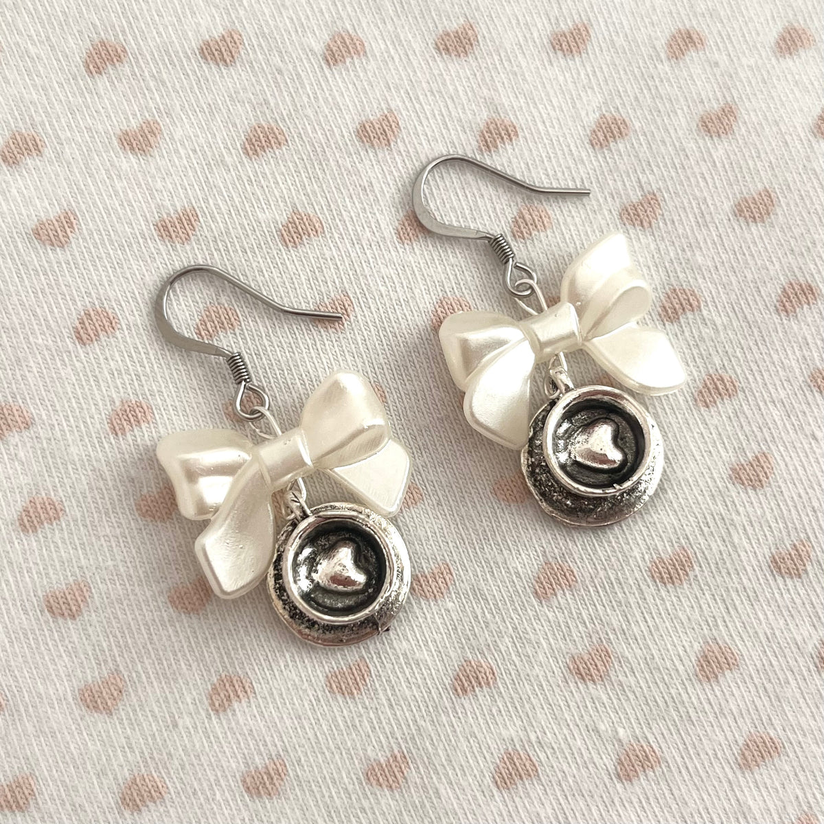 ♡ love you a latte earrings ♡
