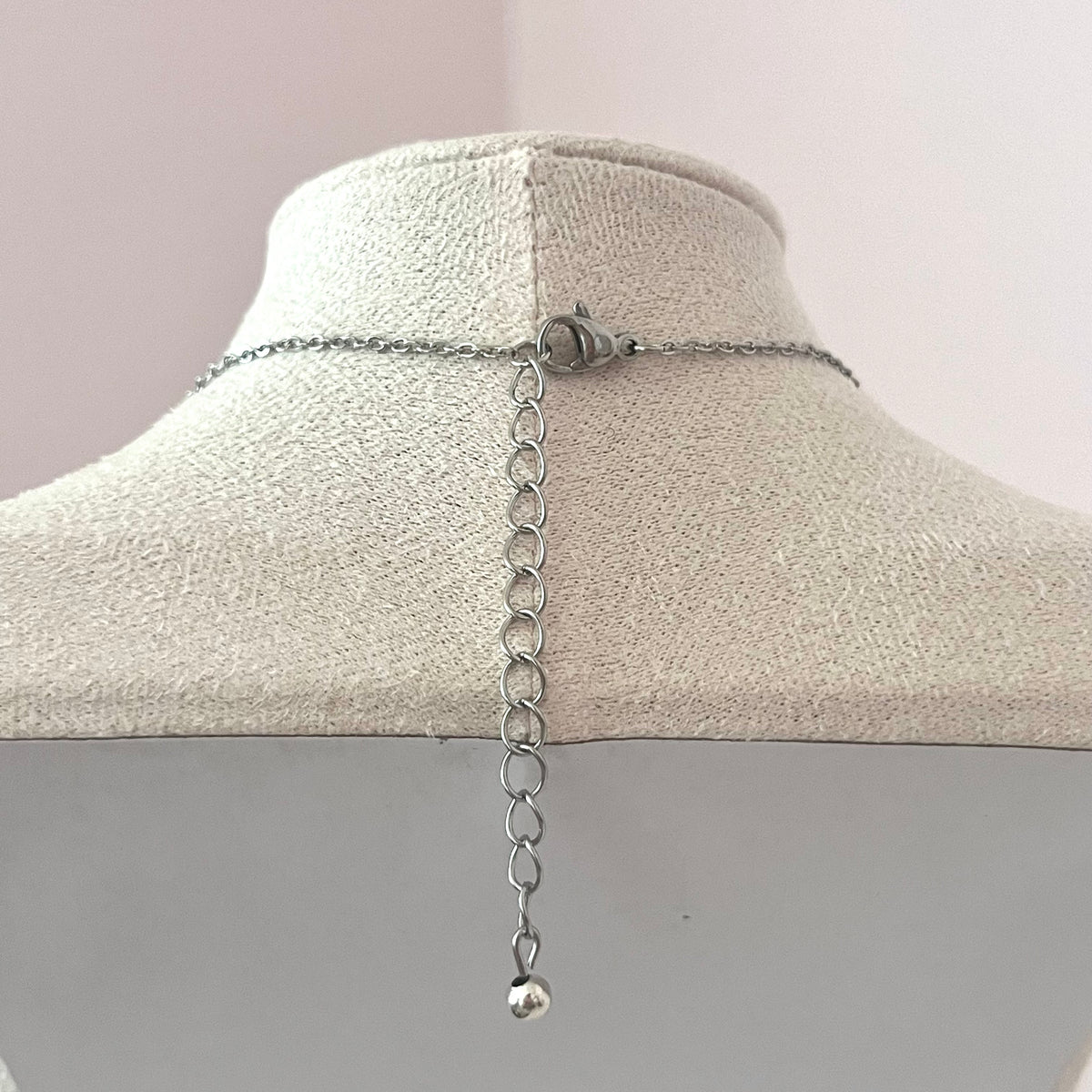 ♡ cute as a button necklace ♡