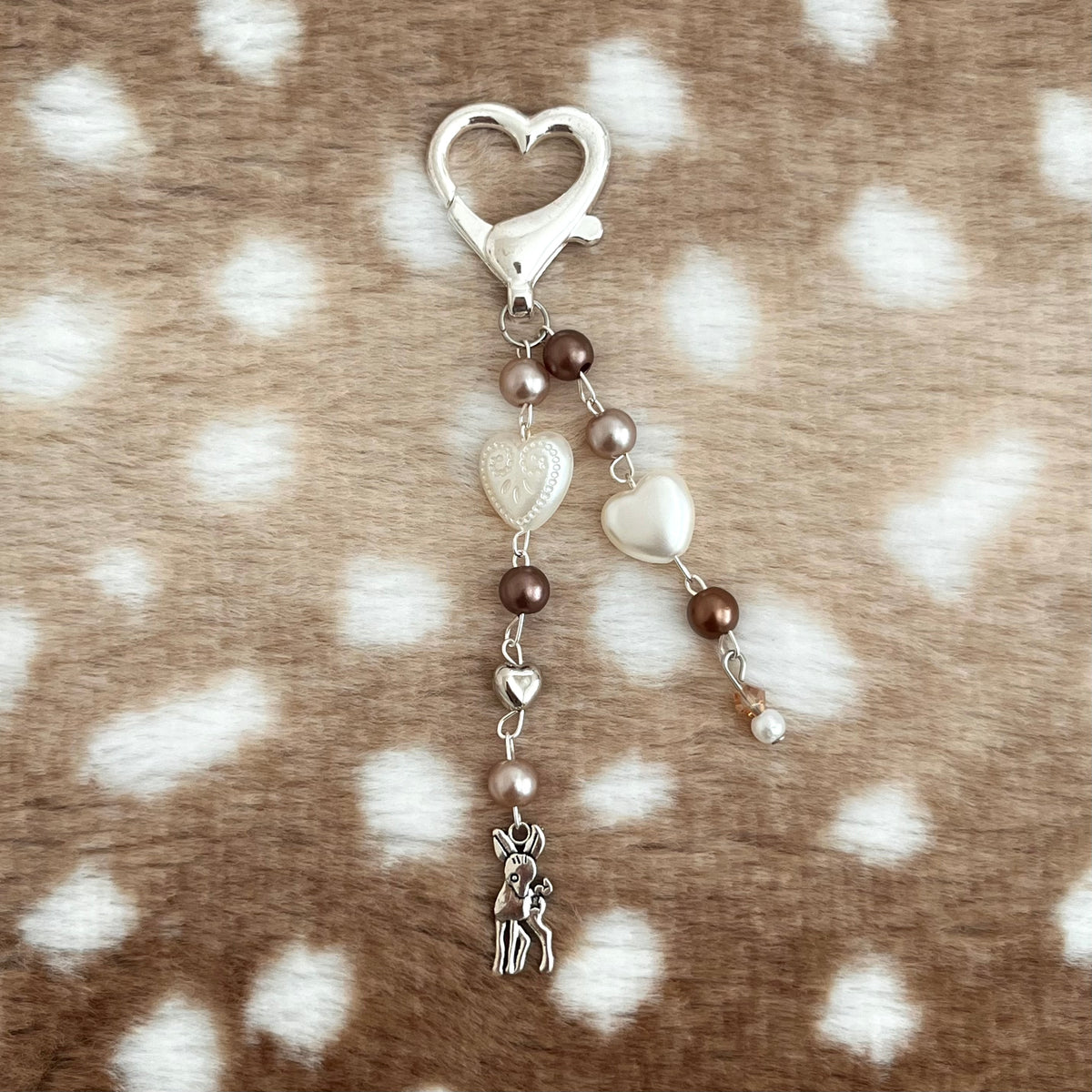 ♡ fawn bag charm ♡
