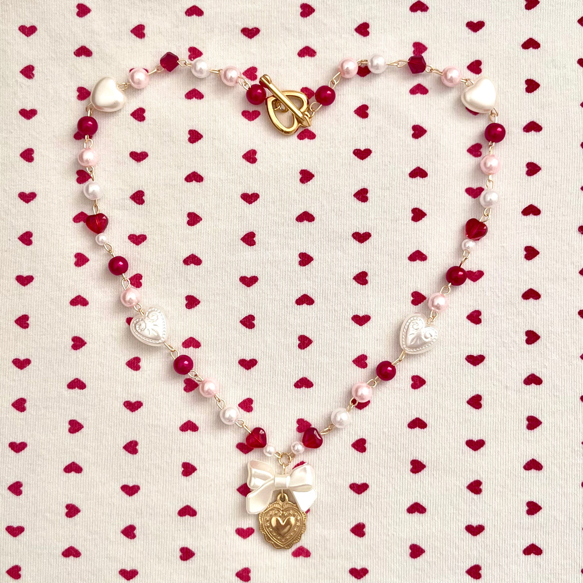 ♡ valentine necklace ♡