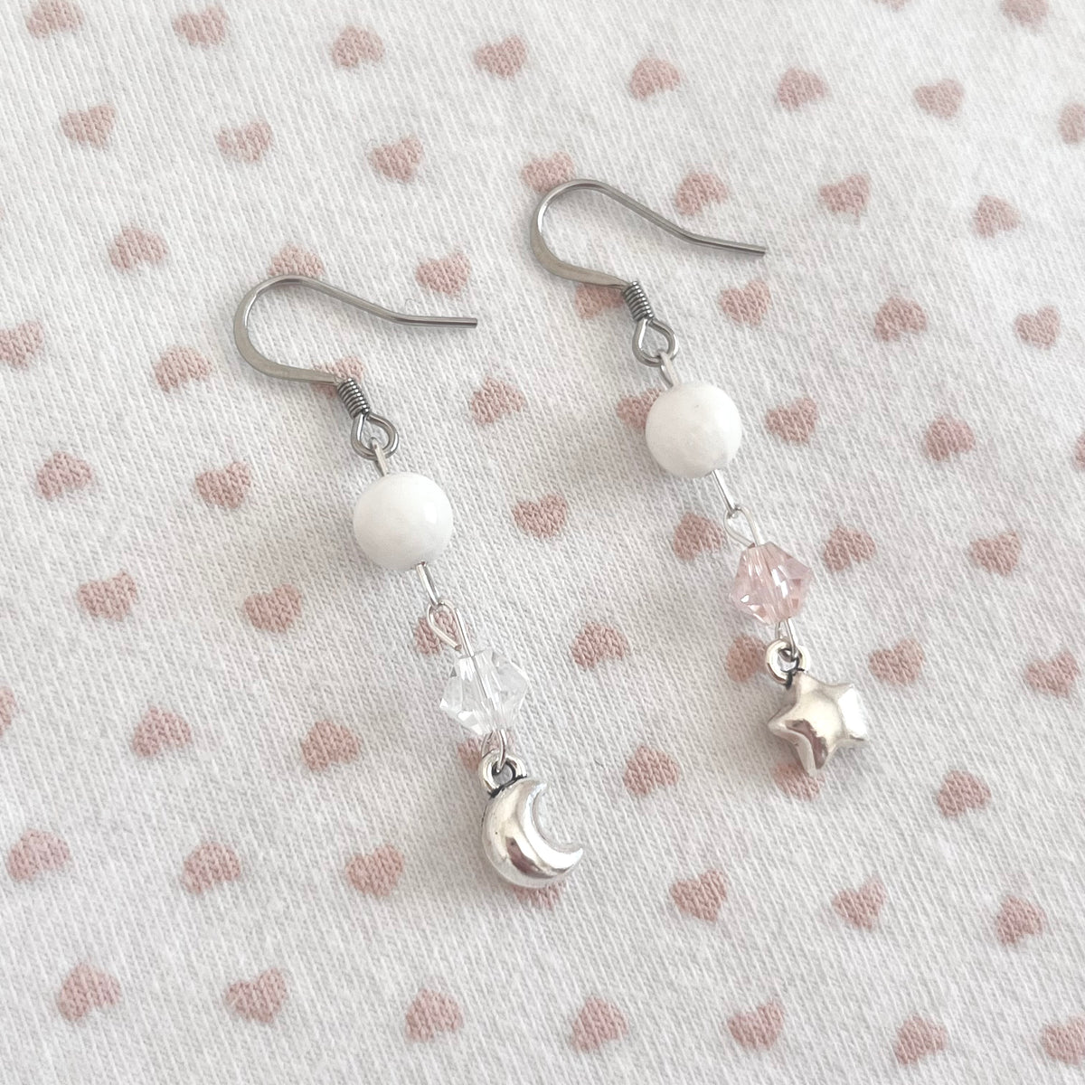 ♡ meet me in the moonlight earrings ♡