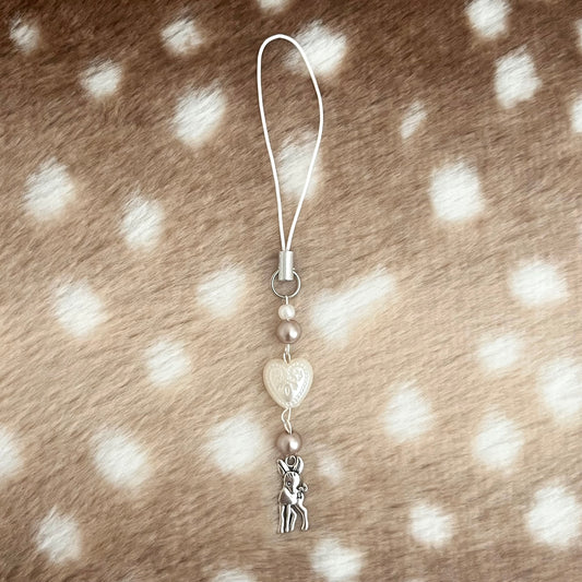 ♡ fawn phone charm ♡