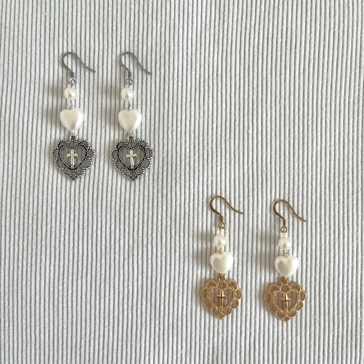 ♡ divine romance earrings ♡