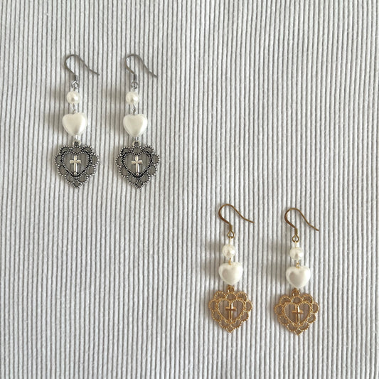 ♡ divine romance earrings ♡