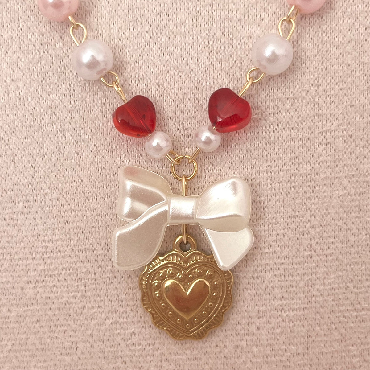 ♡ valentine necklace ♡