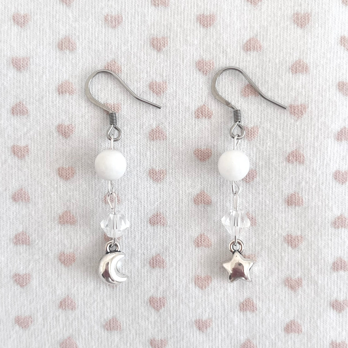 ♡ meet me in the moonlight earrings ♡