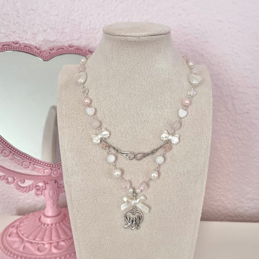 ♡ lovebirds necklace ♡