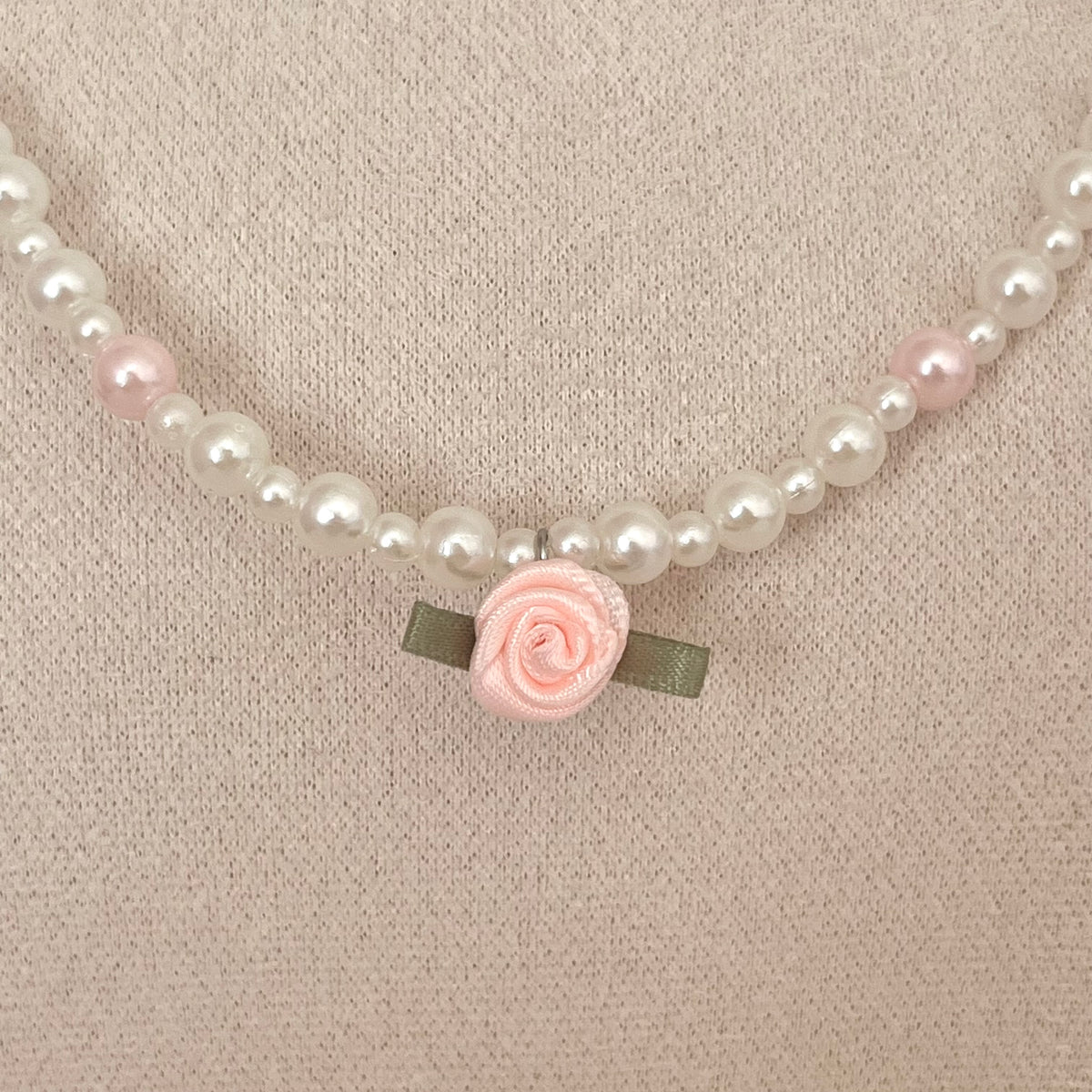 ♡ la vie en rose necklace ♡