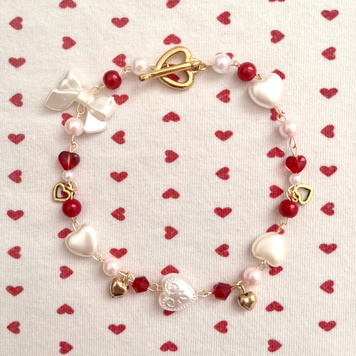 ♡ valentine bracelet ♡