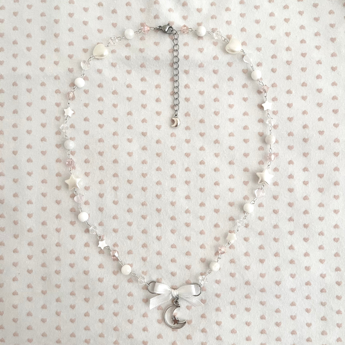 ♡ meet me in the moonlight pendant necklace ♡