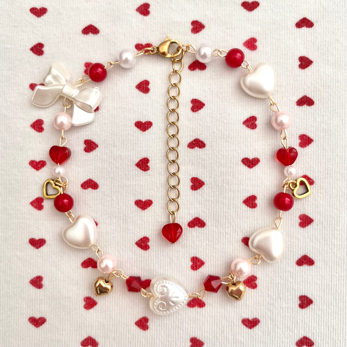 ♡ valentine bracelet ♡