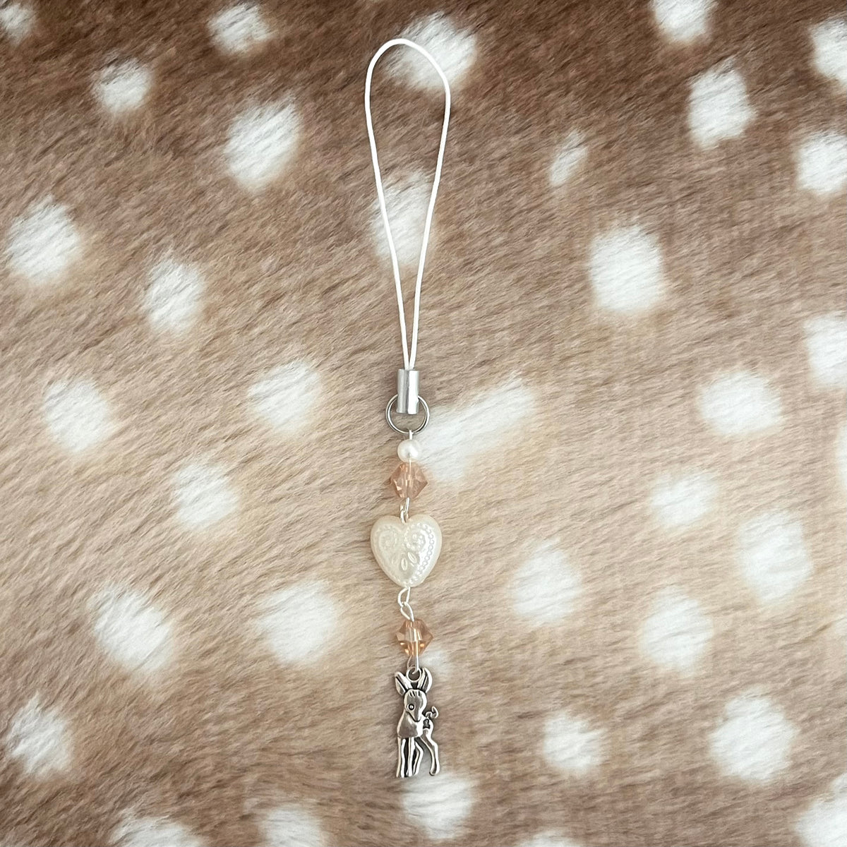 ♡ fawn phone charm ♡