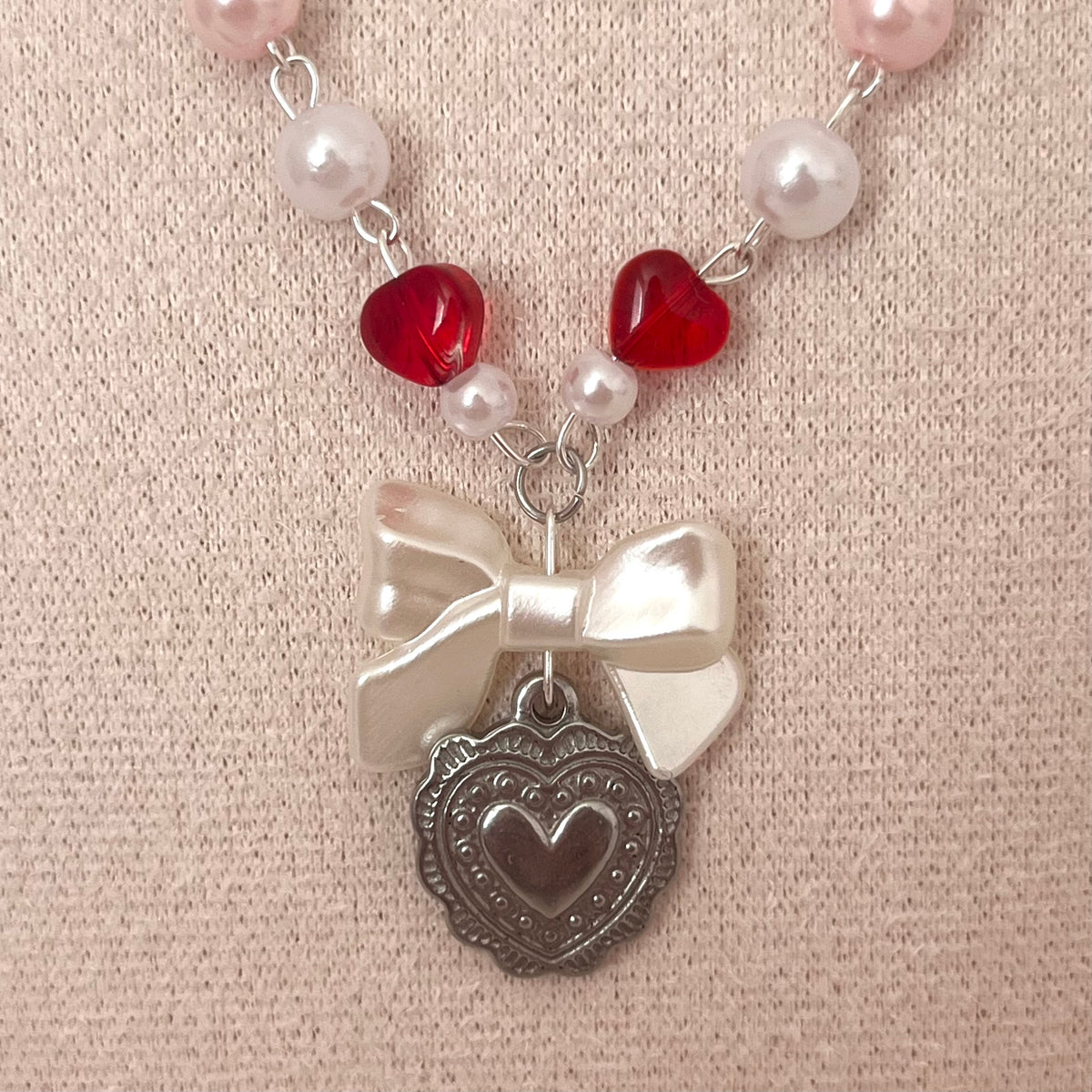 ♡ valentine necklace ♡