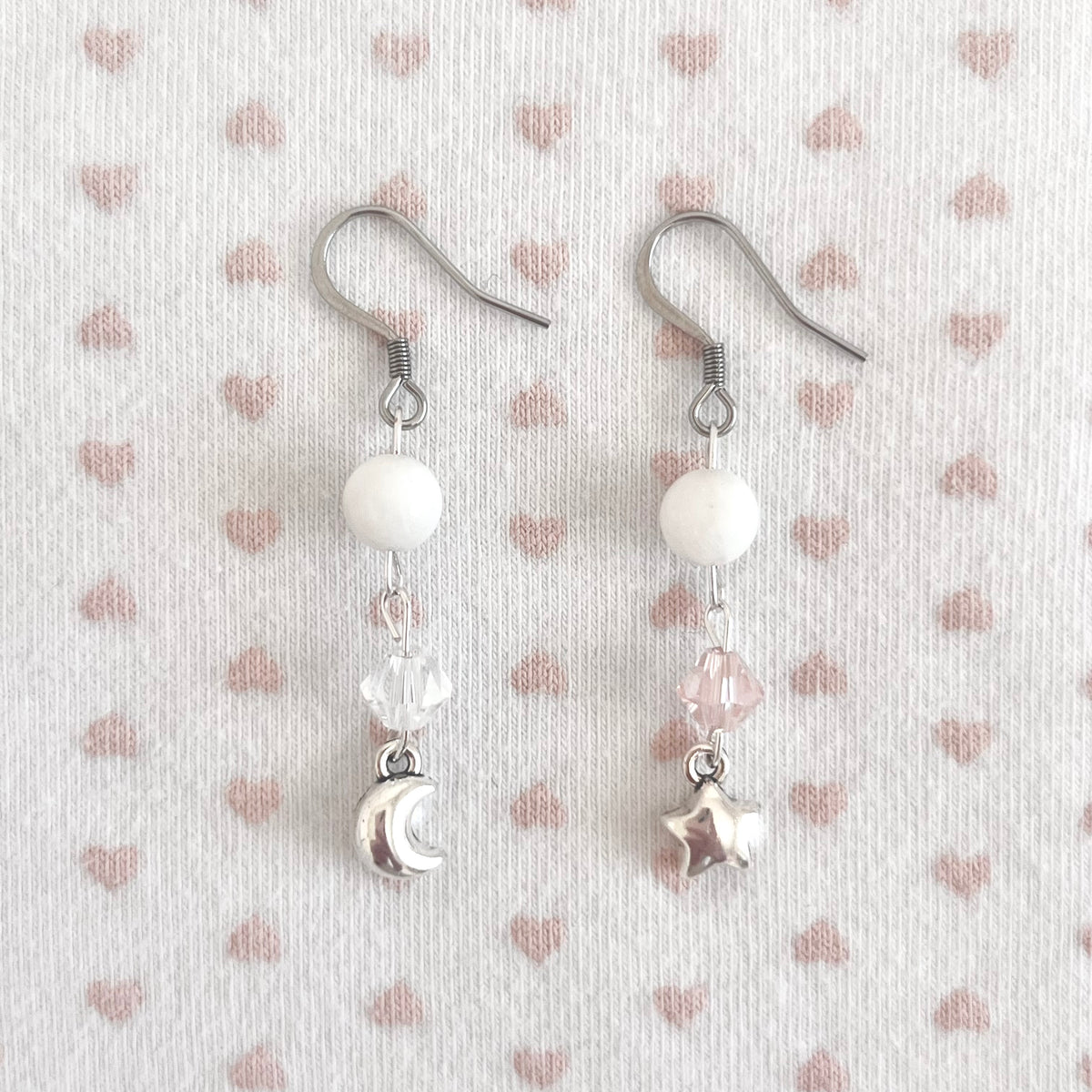 ♡ meet me in the moonlight earrings ♡