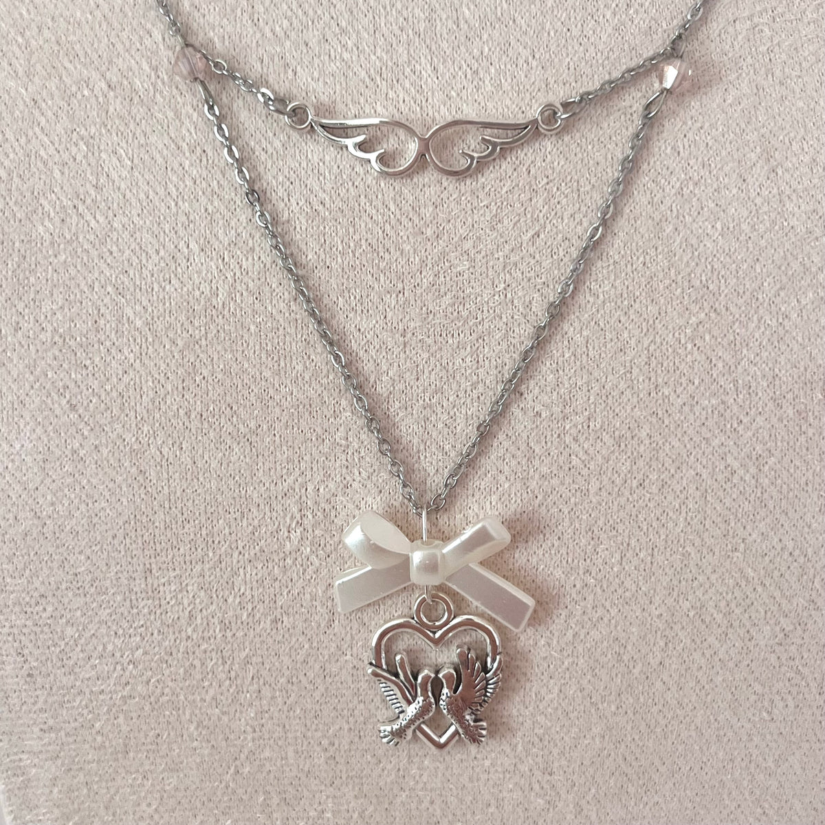 ♡ lovey dovey necklace ♡