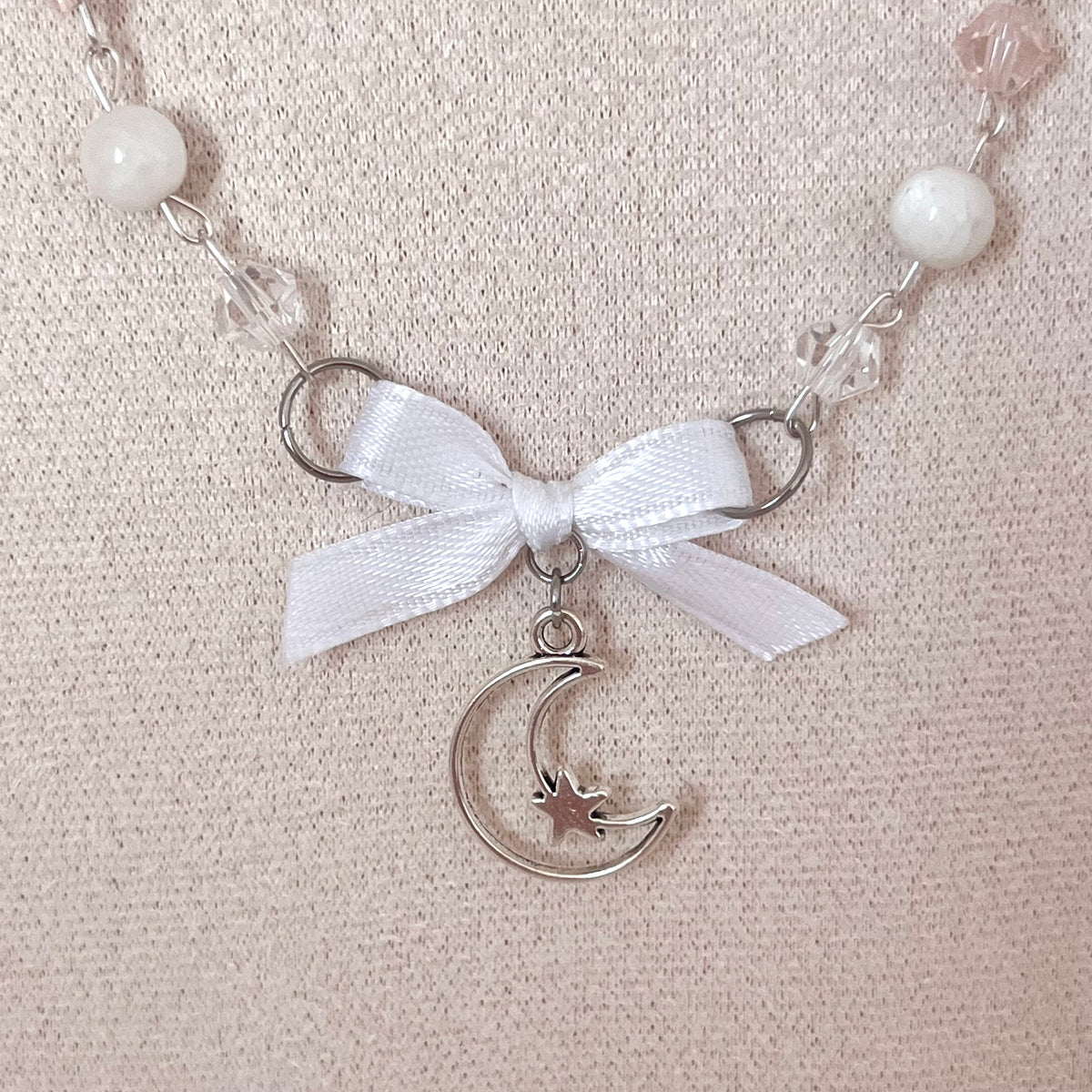 ♡ meet me in the moonlight pendant necklace ♡