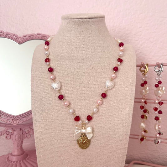 ♡ valentine necklace ♡