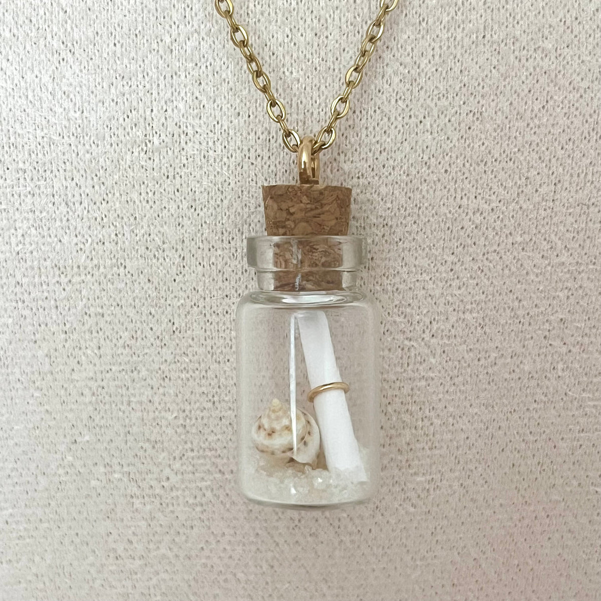 ♡ wish upon the waves necklace ♡