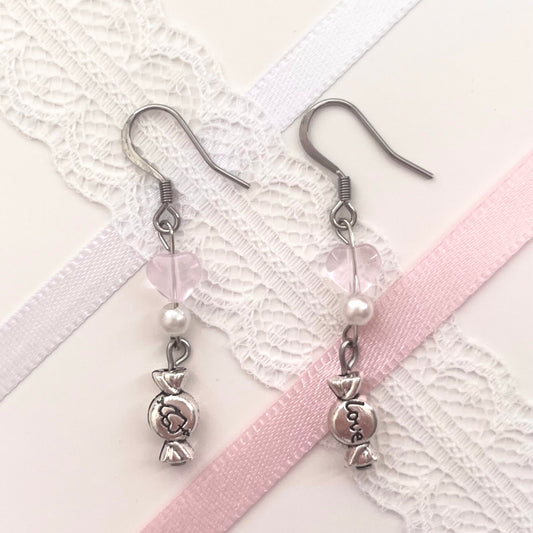 ♡ candy love earrings ♡