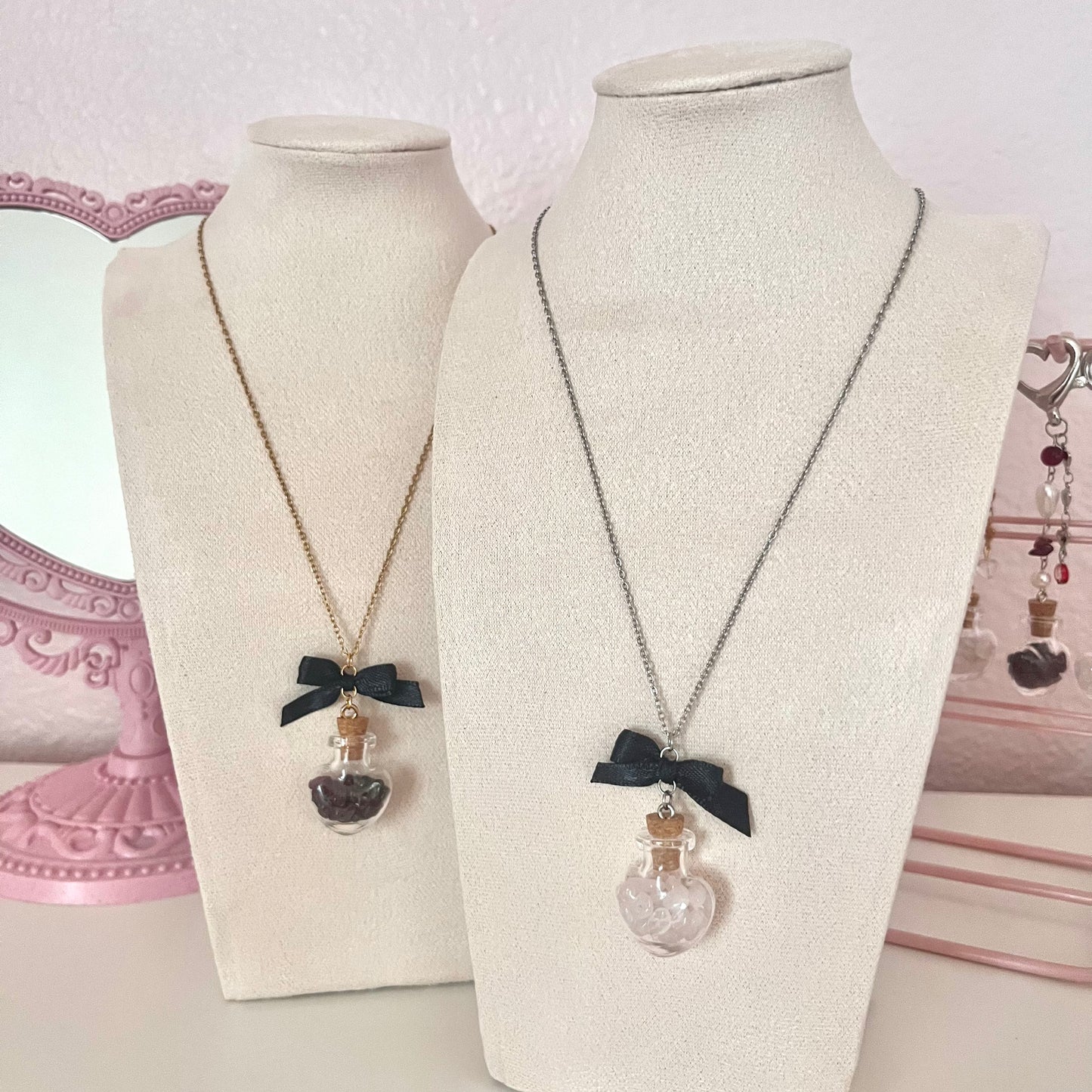 ♡ love spell necklace ♡