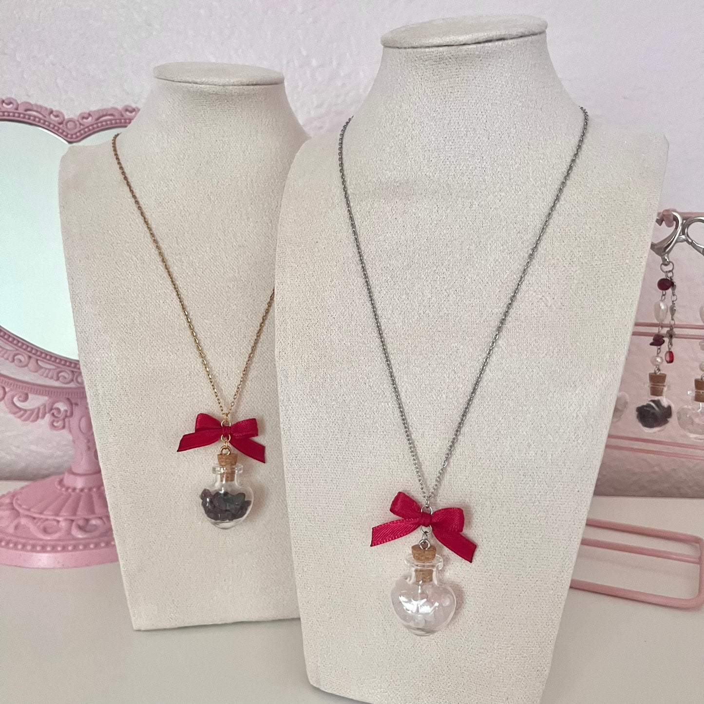 ♡ love spell necklace ♡