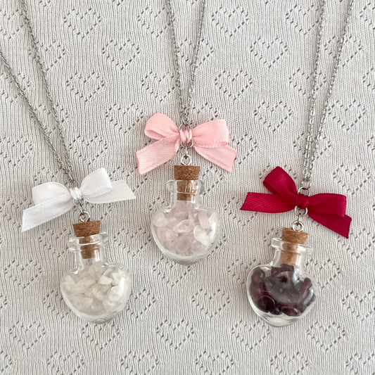 ♡ love spell necklace ♡