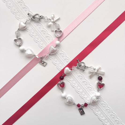 ♡ love letter bracelet ♡